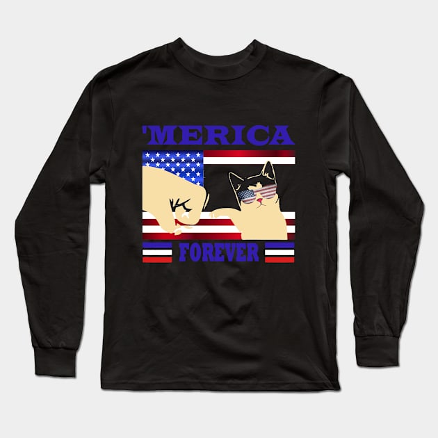 4th july Long Sleeve T-Shirt by karascom